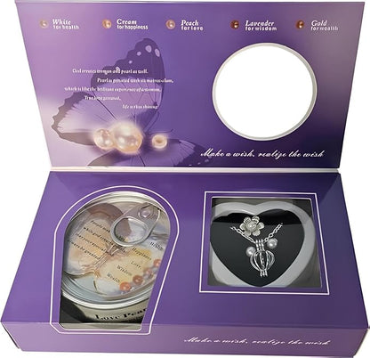 Love Pearl Necklace Kit with Cage Pendant